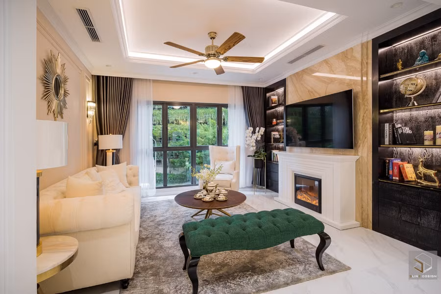 Một ngôi nhà đẹp cần phải có nhiều yếu tố kết hợp.