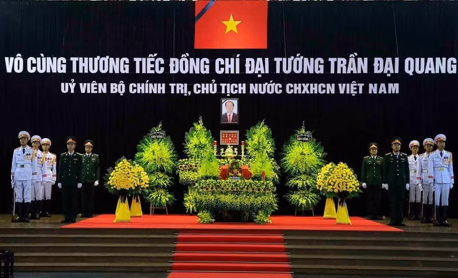 Lãnh đạo các nước tới Việt Nam viếng Chủ tịch nước Trần Đại Quang