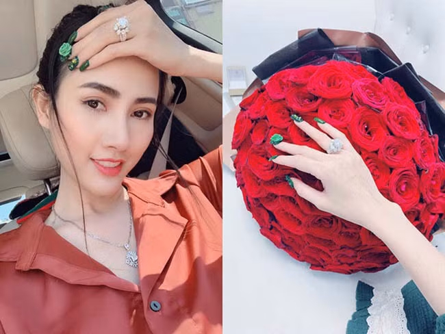 Hoa hậu vừa được bạn trai về tận quê Tiền Giang tặng nhẫn 5,5 tỷ giàu cỡ nào?-2