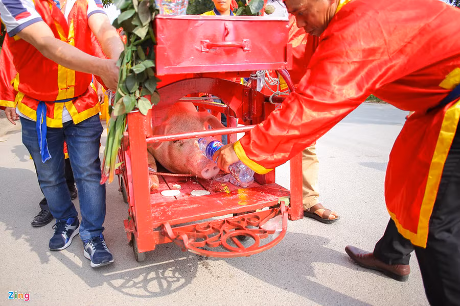 Nghi le chem lon lang Nem Thuong van dien ra kin dao hinh anh 5