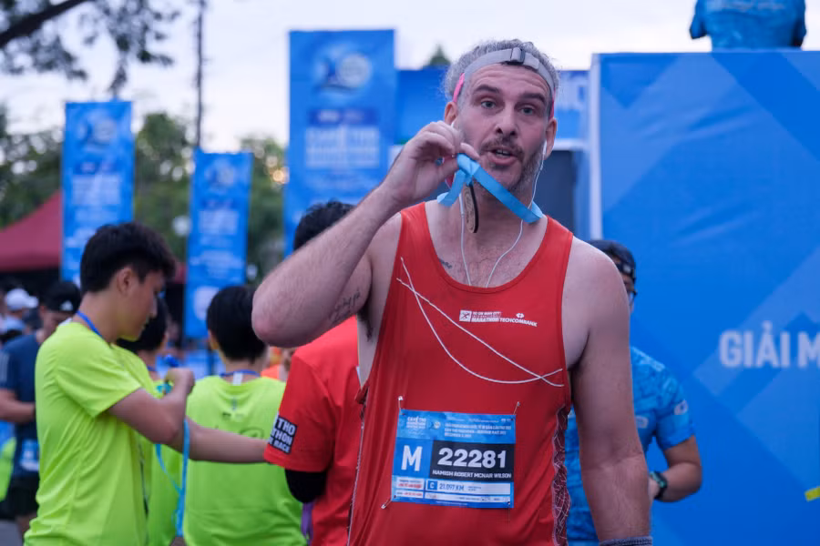 Hình ảnh tại Giải Marathon Quốc tế Di sản Cần Thơ.