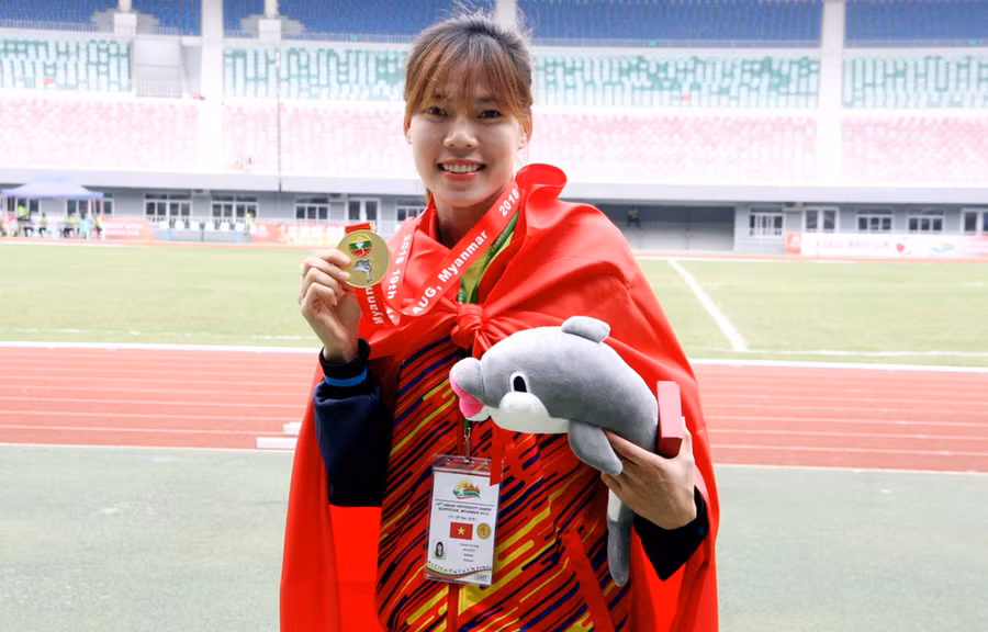 Phạm Thị Huệ - 2 huy chương vàng 19th ASEAN University Games
