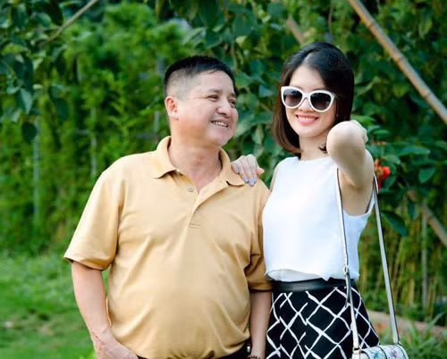 Chí Trung, con gái Chí Trung