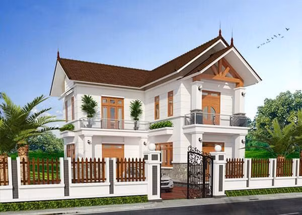Xây nhà năm Kỷ Hợi, tham khảo ngay mẫu nhà chữ L giá tầm 600 triệu ‘đẹp thời thượng’ này ảnh 4 Empty