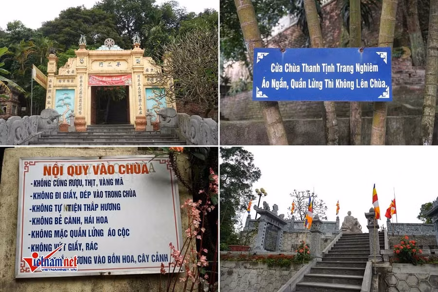 Ngôi chùa không hòm công đức, không đốt vàng mã ở Bắc Ninh