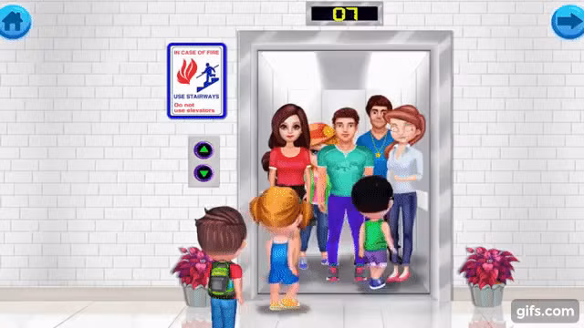 Một loạt những bài học tối quan trọng cha mẹ nên dạy con khi đi thang máy - Ảnh 3.
