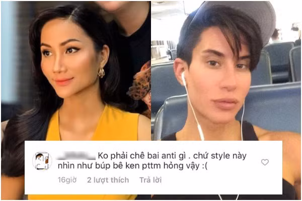 H’Hen Niê bị so sánh nhan sắc với búp bê Ken thẩm mỹ hỏng.