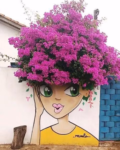 Mái tóc đổi màu theo mùa đây.