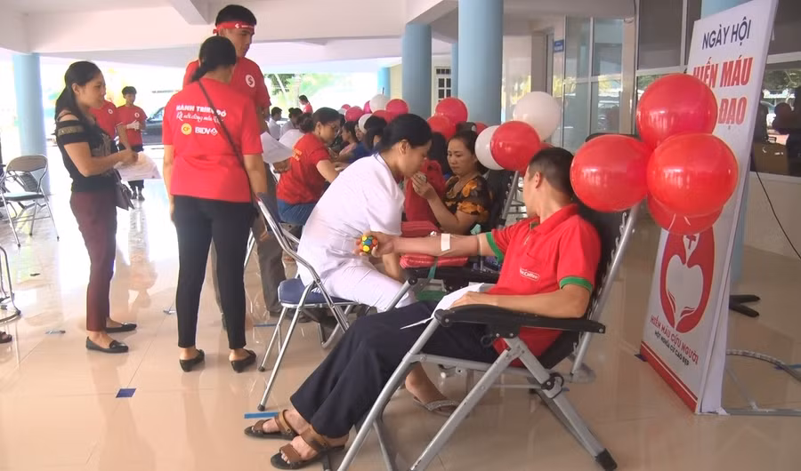 Hơn 700 người đăng ký tham gia hiến máu tình nguyện
