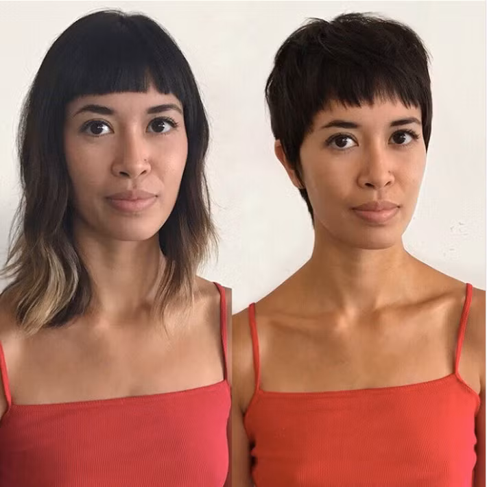 Chưa cần cất công make up lồng lộn, 10 cô nàng này chỉ cắt tóc thôi mà nhan sắc đã thăng hạng đến khó tin - Ảnh 4.