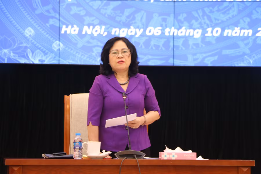 Thứ trưởng Ngô Thị Minh ghi nhận, đánh giá cao những góp ý từ các đại biểu.