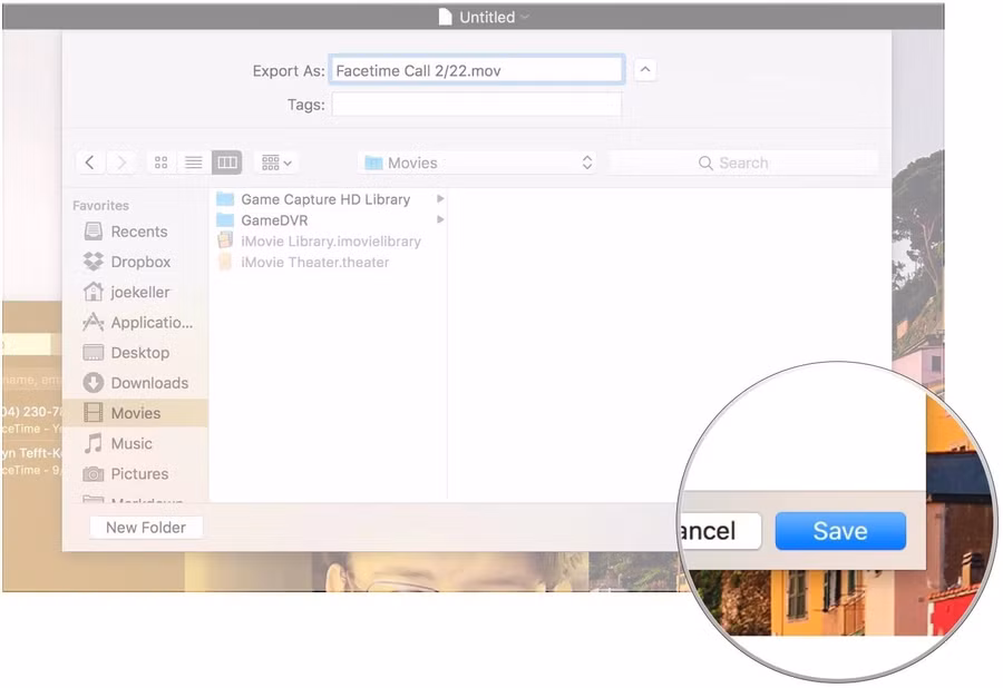 Cách ghi lại âm thanh và hình ảnh từ cuộc gọi FaceTime ảnh 9 Cách ghi lại âm thanh và hình ảnh từ cuộc gọi FaceTime