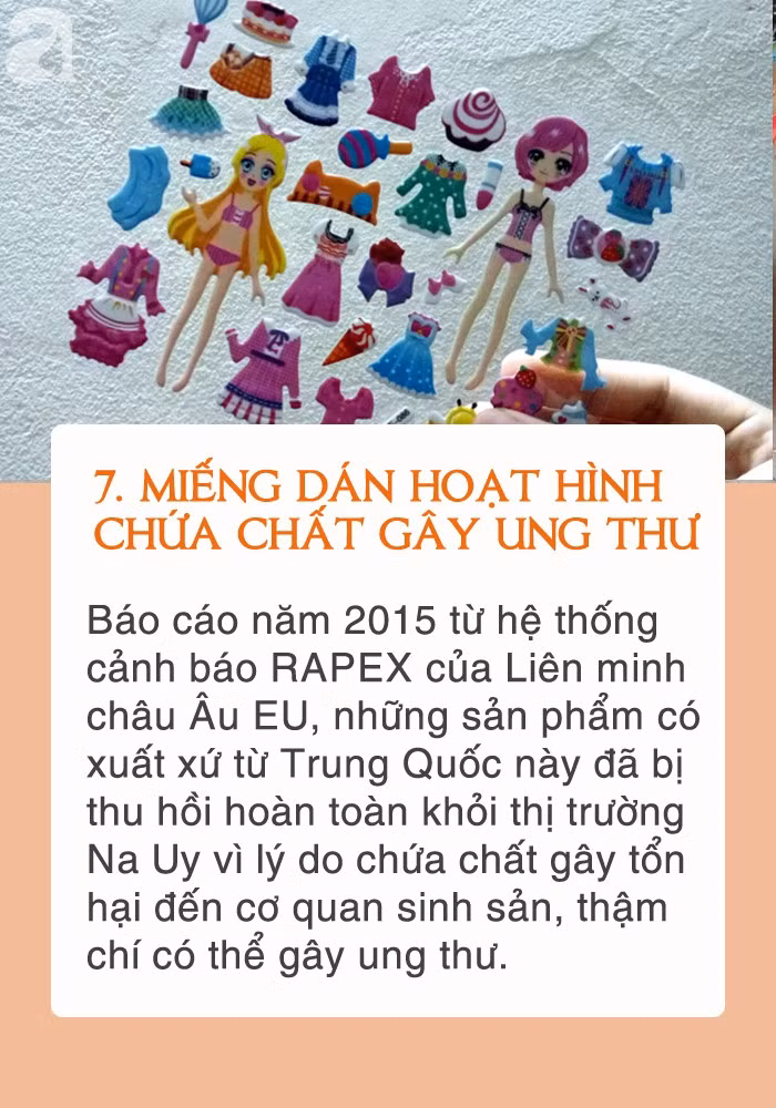 8 loại đồ chơi được cảnh báo có thể gây ung thư, vô sinh ở trẻ: Cha mẹ tuyệt đối cần tránh mua cho con chơi - Ảnh 7.
