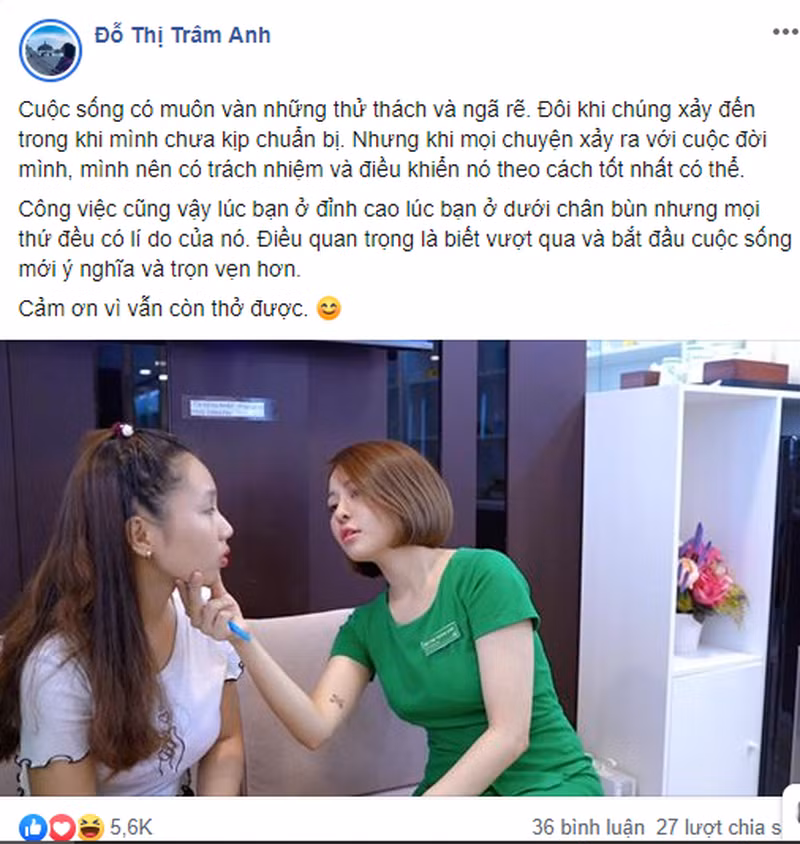 Hot girl Trâm Anh lần đầu nói về giai đoạn "khốn đốn" sau scandal lộ clip nóng ảnh 2