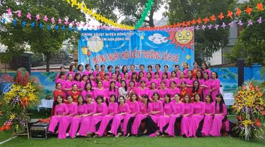 Tập thể Cán bộ - Giáo viên – Nhân viên nhà trường