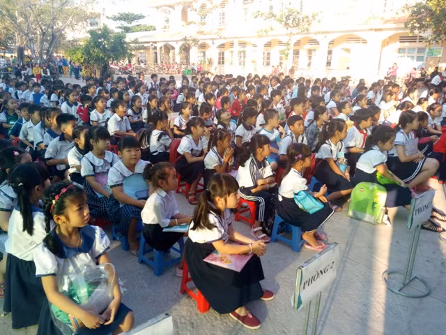 Hội thi viết chữ đẹp cấp Tiểu học thành phố Sóc Trăng