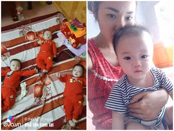 dang mang bau doi, me ha noi "dung tim" khi sieu am 12 tuan co 3 thai trong bung - 5