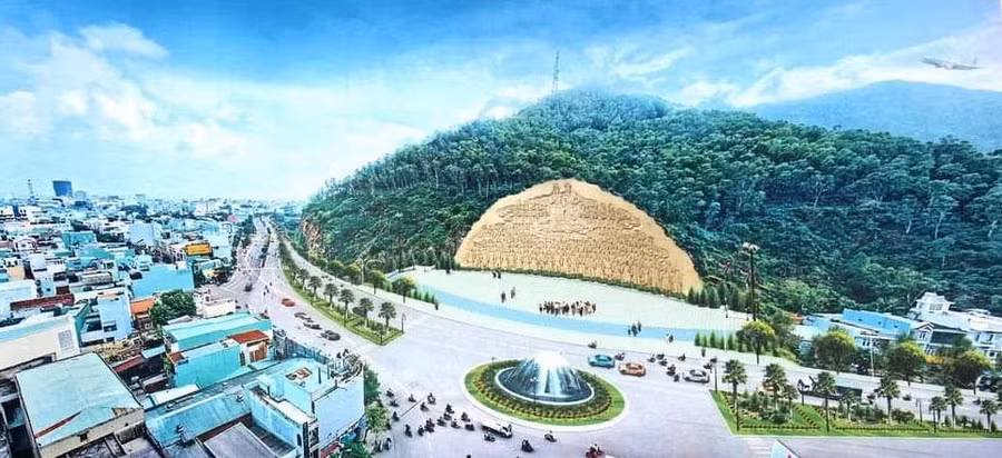 Bình Định dự kiến chi 86 tỷ tạc phù điêu khổng lồ lên vách núi