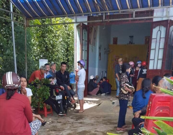 Ngôi nhà nơi xảy ra vụ việc.