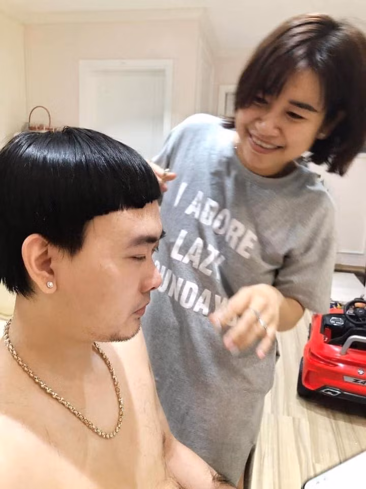 Mùa dịch ở nhà để vợ cắt tóc cho và cái kết...