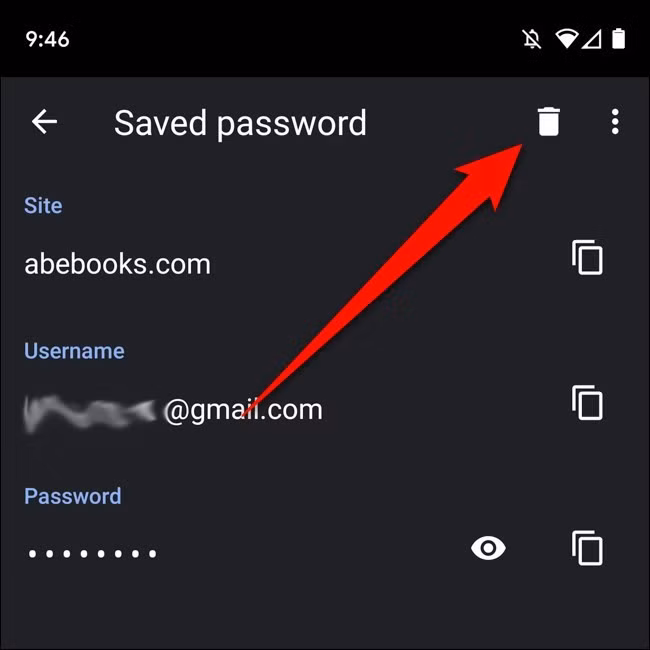 Cách xem lại mật khẩu đã lưu trên Chrome dành cho Android