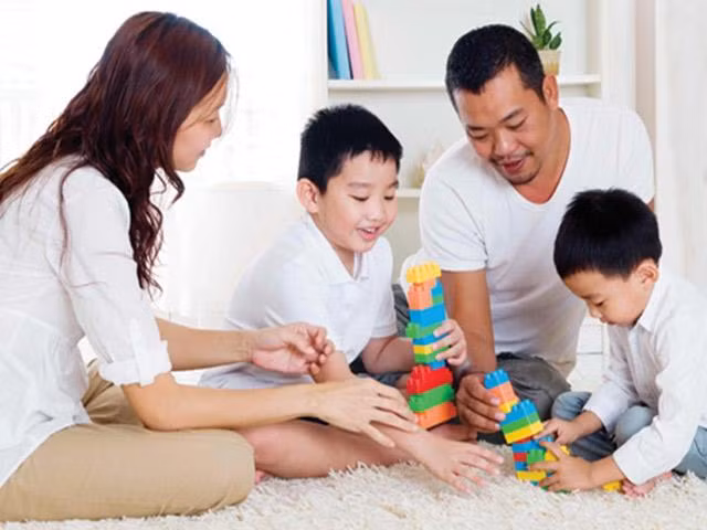 Khi ở nhà là dành thời gian thực sự cho cả nhà (hình minh họa).