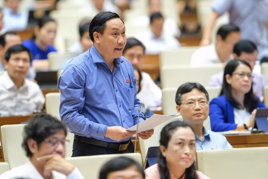 Đại biểu Bùi Xuân Thống - Đoàn ĐBQH tỉnh Đồng Nai.