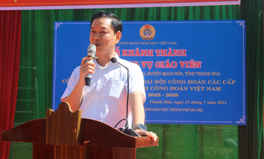 Ông Tạ Hồng Lựu - Phó Giám đốc Sở GD&ĐT Thanh Hóa. Ảnh: LT. Ông Tạ Hồng Lựu - Phó Giám đốc Sở GD&ĐT Thanh Hóa. Ảnh: LT.