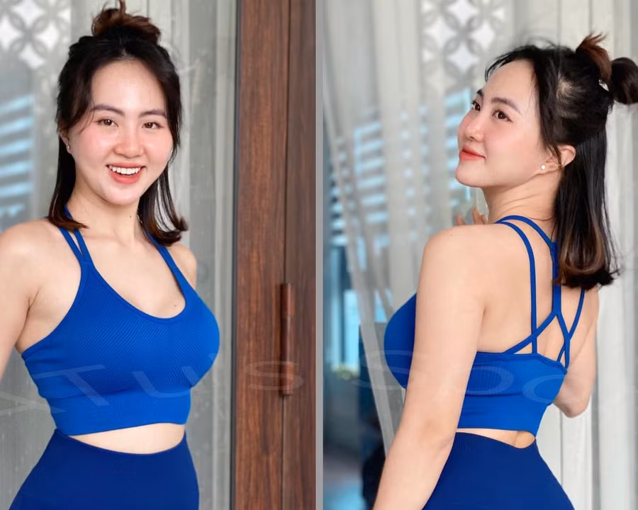 Hot girl tập Gym hướng dẫn bài tập thắt eo đồng hồ cát quyến rũ tại nhà