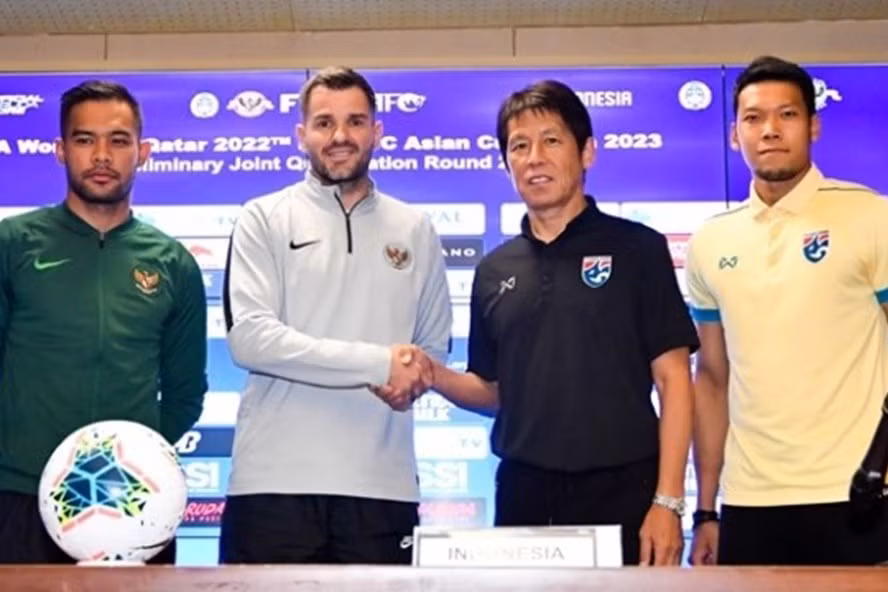 Trận đấu giữa Thái Lan và Indonesia ở lượt trận thứ 2 bảng G vòng loại World Cup 2022 trên SVĐ Gelora Bung Karno diễn ra vào lúc 19h30 ngày 10/9.