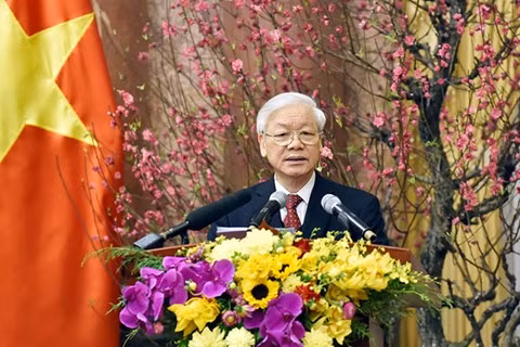 Lời chúc Tết Nguyên đán Kỷ Hợi của Tổng Bí thư, Chủ tịch nước Nguyễn Phú Trọng