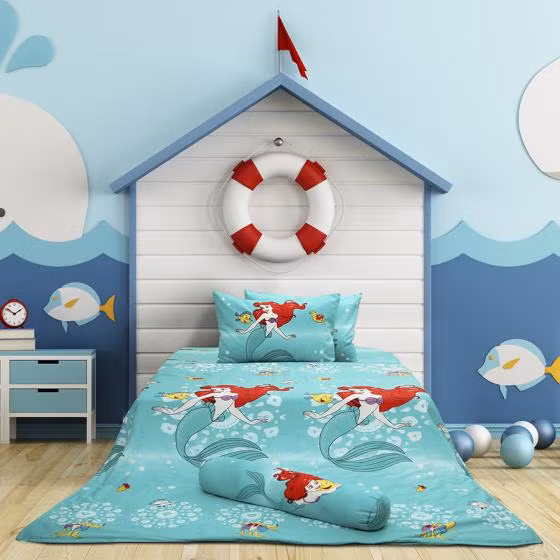 Bộ drap mền nàng tiên cá _Disney...