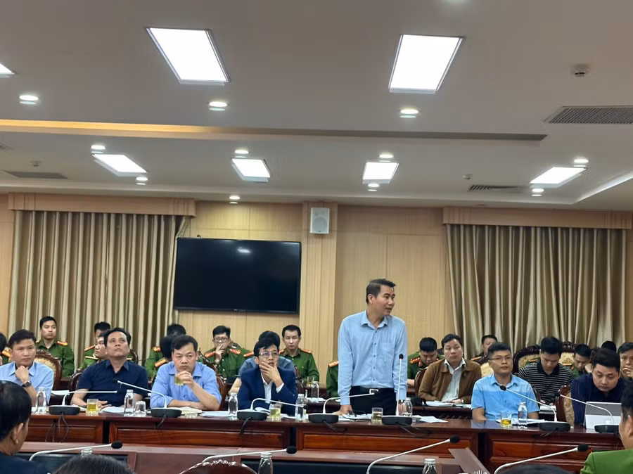 Đại biểu tới từ các xã/thị trấn trên địa bàn huyện Hoài Đức cùng trao đổi ý kiến tại hội nghị.
