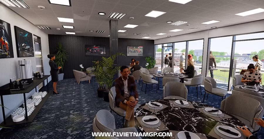 Chủ nhân loại vé Doanh nghiệp sẽ nhận được nhiều đặc quyền độc đáo và khả năng di chuyển vào tất cả các khu vực thuộc quản lý của Vietnam Grand Prix trên đường đua.