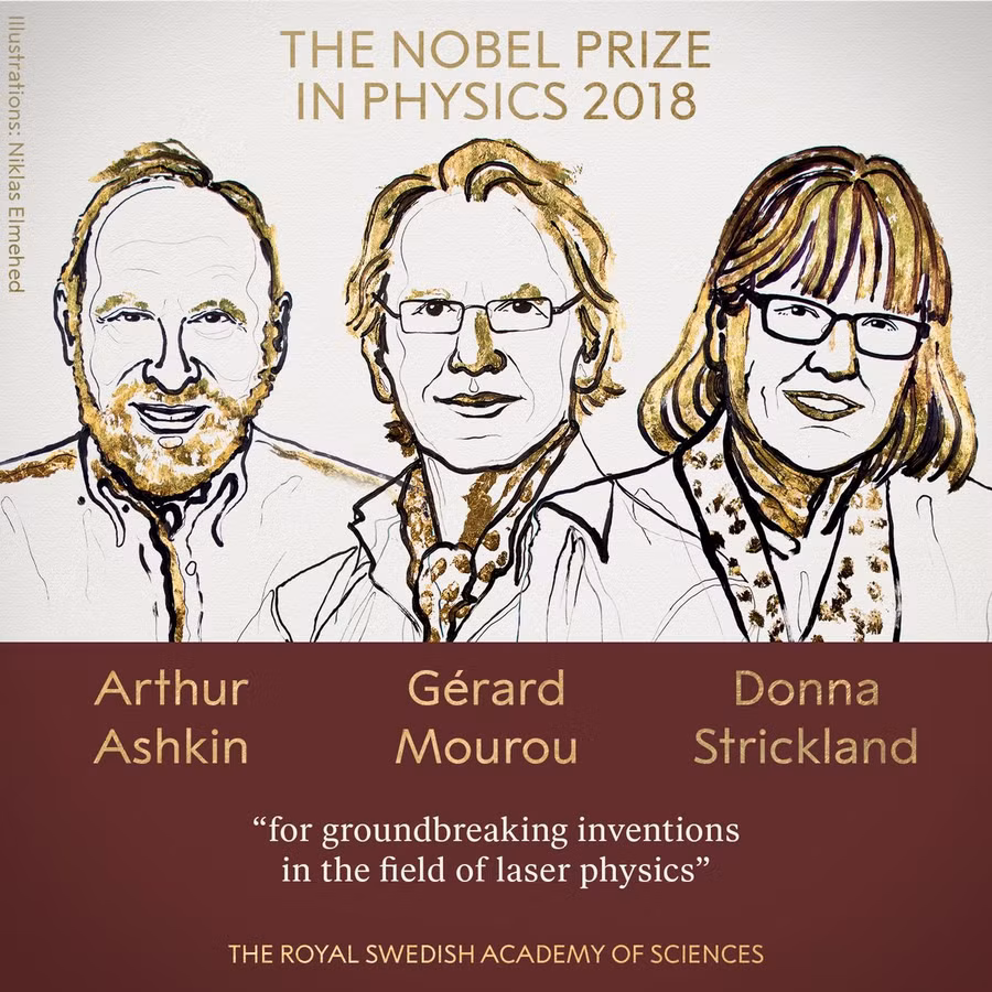 Giải Nobel Vật lý cho công cụ ánh sáng