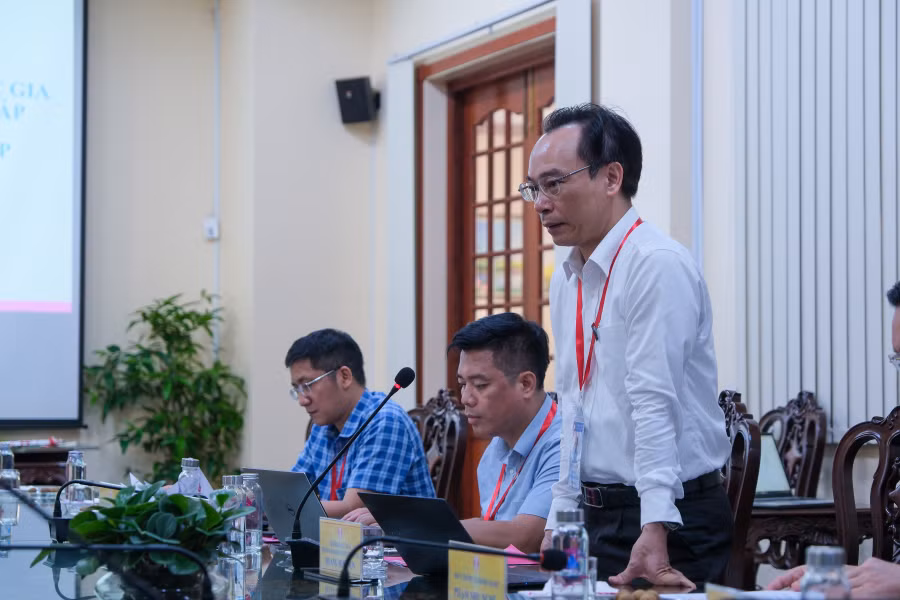 Thứ trưởng Hoàng Minh Sơn phát biểu chỉ đạo. Thứ trưởng Hoàng Minh Sơn phát biểu chỉ đạo.