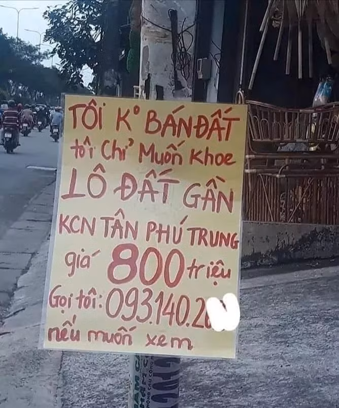 Chỉ khoe thôi.