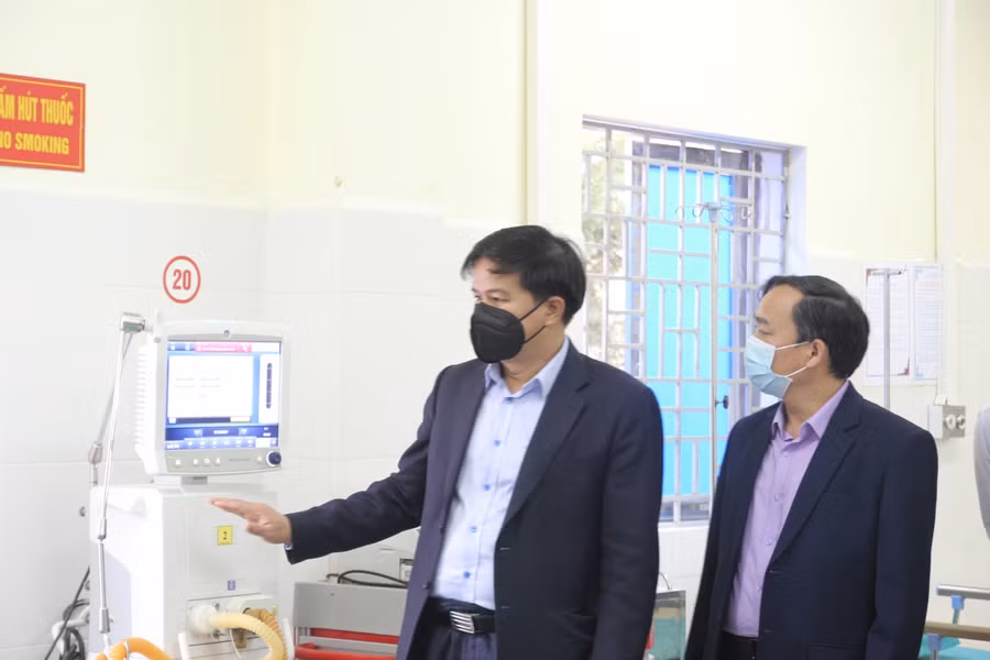 Các thiết bị y tế hiện đại nhất được trang bị cho Điện Biên.
