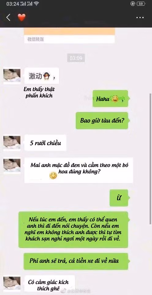 Vượt cả trăm cây số để gặp "soái ca", gái xinh dở khóc dở cười khi crush lộ mặt ảnh 1 Vượt cả trăm cây số tưởng có được soái ca, gái xinh thất vọng bỏ về khi crush lộ mặt thật-2