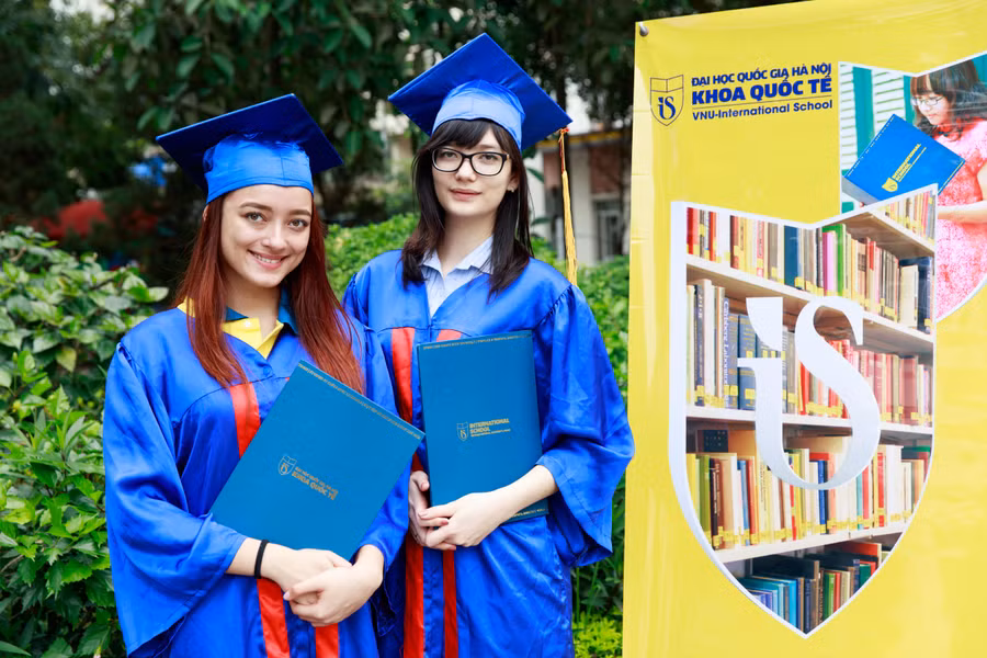 Sinh viên nước ngoài học tại ĐHQG Hà Nội. Ảnh:?Hữu Cường