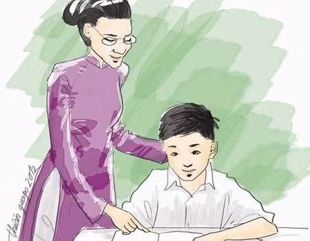 Cô giáo tôi ngày ấy