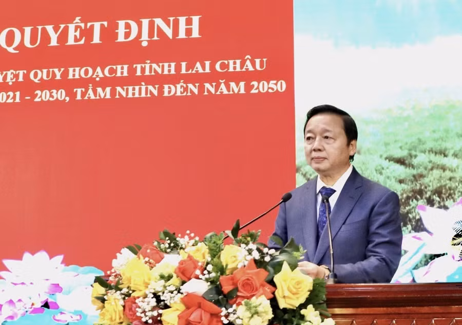 Phó Thủ tướng Trần Hồng Hà phát biểu chỉ đạo Hội nghị.