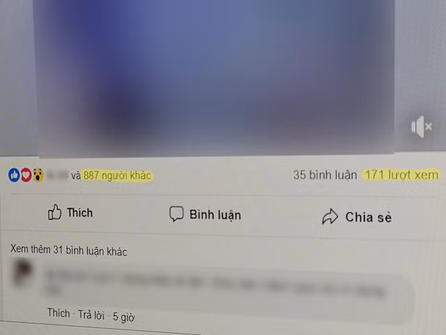  Lượt thích gấp 4 lần lượt xem là chuyện thường diễn ra với những tài khoản mua like quá tay. 