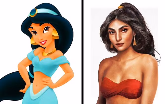 Các nhân vật hoạt hình nổi tiếng của Disney ở ngoài đời thực sẽ như thế nào? ảnh 6 Nguồn: Bright Side