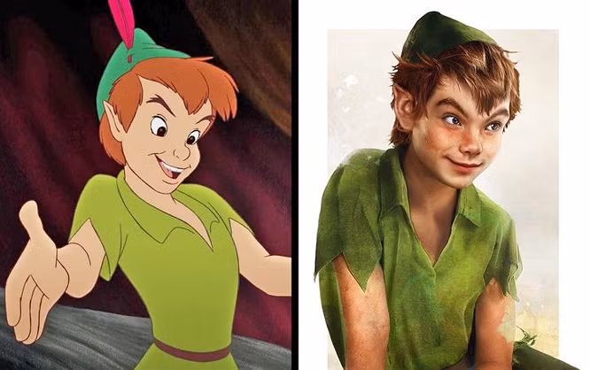 Các nhân vật hoạt hình nổi tiếng của Disney ở ngoài đời thực sẽ như thế nào? ảnh 3 Nguồn: Bright Side