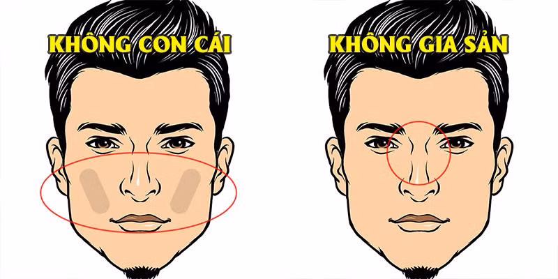 Tướng mặt đàn ông nghèo khổ