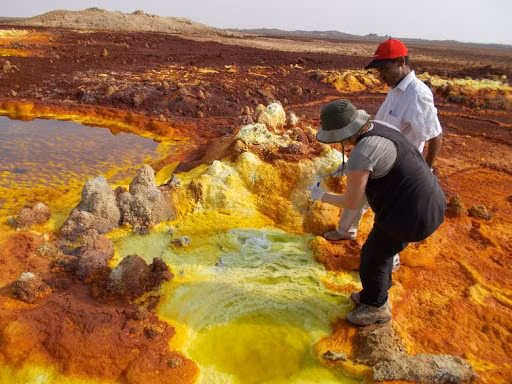 Các nhà khoa học nghiên cứu Dallol như phiên bản “Sao Hỏa của Trái đất”.
