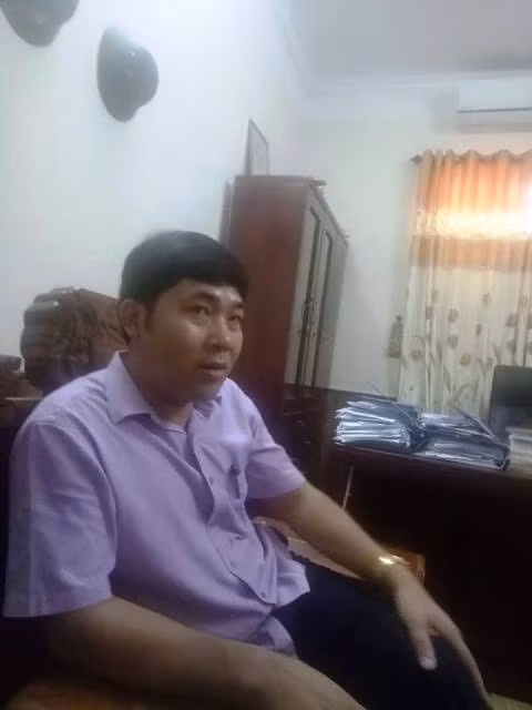 Ông Lê Văn Tuyên – Giám đốc Ban quản lý dư án huyện Hà Trung.