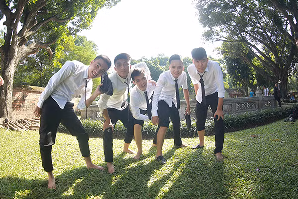 Và độ siêu quậy của các chàng trai