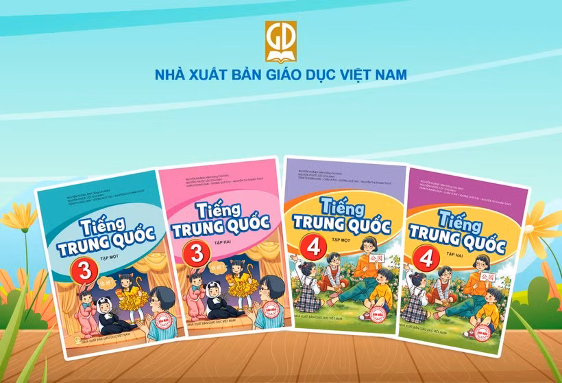 Bộ SGK tiếng Trung Quốc lớp 3, lớp 4 được Bộ GD&amp;ĐT phê duyệt theo chương trình giáo dục phổ thông mới